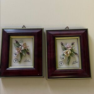 Carlo Savastano hand crafted framed art.